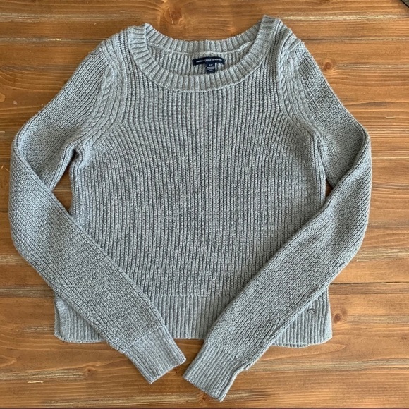 American Eagle Outfitters Sweaters - 𝅺aeo Gray Knit Sweater. Small.